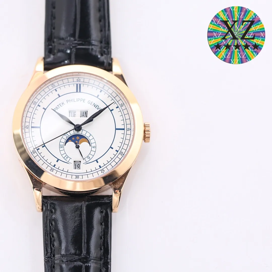 【Top Replica】💰4300! TW launches the highest version on the market - Patek Philippe - Complication Chronograph 5205G watch! 1⃣️After two years of continuous modification and debugging of the movement, we have always pursued original craftsmanship! 2⃣️Diameter 38.5MM! 3⃣️The functions are the same as the original ones, moon phase/week/month/calendar! 4⃣️It literally means high-difficulty two-color penetration, not an ordinary factory process! 5⃣️Sapphire glass mirror, the surface is coated with an extra layer of transparency! 6⃣️(Technical breakthrough) The Seagull movement is improved into an integrated Cal.324S movement! Both large and small plywood can achieve perfect chamfering effect and be rhodium plated. 7⃣️The plywood is decorated with gemstone bearings imported from Switzerland, and the color is pure, bright and natural. TW’s ingenious masterpiece welcomes your tasting! Factory quality! Welcome to reprint!